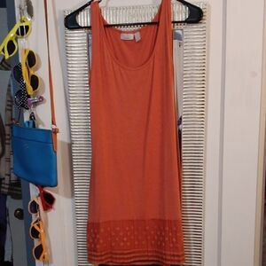 ❤️2 for $14❤️Logo Orange Sleeveless Layering TopMust bundle 2 or more❤️